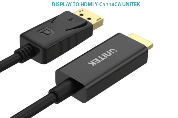 bán cáp chuyển đổi màn hình Display to HDMI hãng Unitek Y-C5118CA dài 1,5m chất lượng