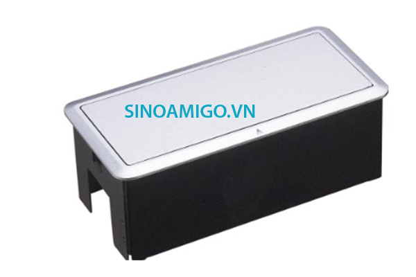 ổ cắm âm bàn nắp đậy chính hãng Sino Amigo cao cấp STS-213