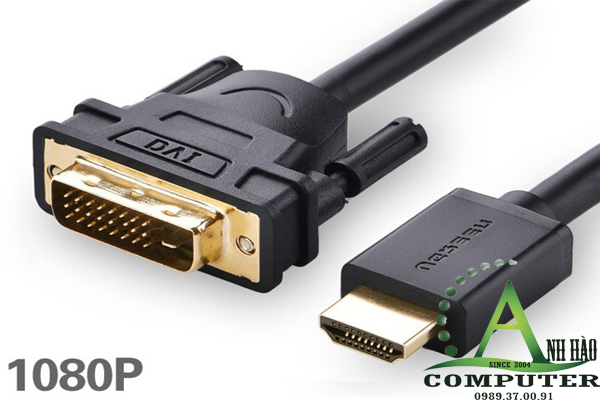 Cáp chuyển DVI to HDMI dài 3m ugreen 10136