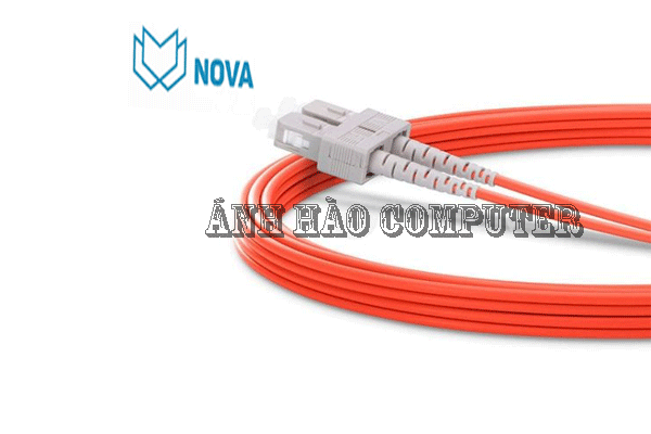 bán dây patchcord quang MM chuẩn SC - LC dài 1,5m chính hãng Novalink NV-61301A