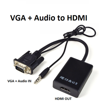 Bộ chuyển đổi VGA sang HDMI chất lượng, giá rẻ