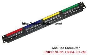 Patch panel 24 Port, CAT.6 Dintek chất lượng tốt 