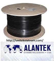 Cáp đồng trục RG6 có dầu chống ẩm hãng Alantek giá rẻ