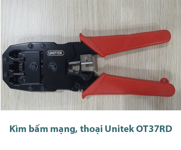 Cung cấp kìm bấm RJ11, Rj45 chính hãng Unitek Siêu rẻ OT37RD