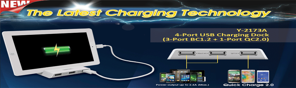 USB 8-Port 2.4A + 2-Port 1A Smart Charging Station