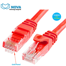 bán dây nhảy patch cord dài 1,5m cat 6 Novalink NV-24003A chính hãng