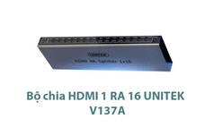 Bộ chia HDMI 1 ra 16 cổng chính hãng Unitek V137A hỗ trợ 2K, 4K giá tốt