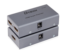 Bộ HDMI to LAN, Kéo dài tín hiệu HDMI bằng cáp LAN 60m DT-7009A