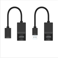 Bộ nói dài cáp USB qua mạng Lan Cat5, cat5e chính hãng Unitek Y-UE01001