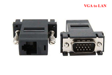 Bộ VGA to LAN 40m, VGA extender bằng cáp mạng