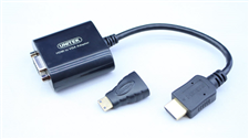 Cáp chuyển đổi mini HDMI to VGA ( Y-5311)