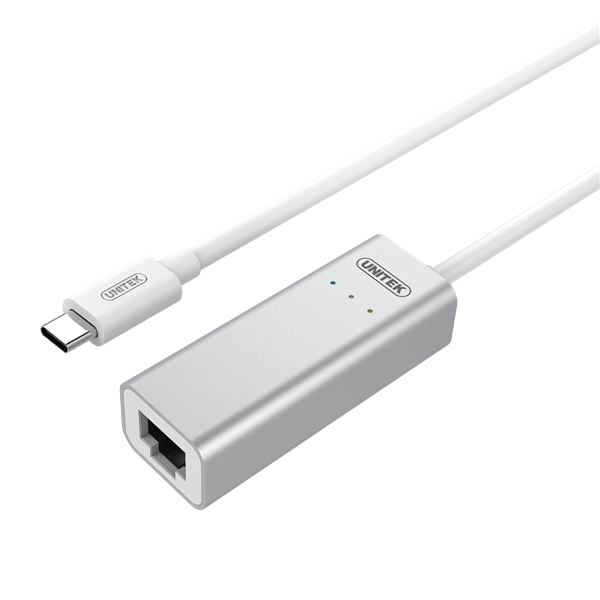 Cáp chuyển đổi USB3.1 Type-C Aluminium  sang LAN Gigabit Ethernet Y-3465