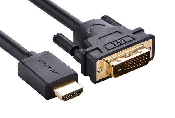 Cáp chuyển DVI to HDMI chính hãng ugreen dài 5m 10137