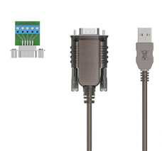 cáp chuyển USB 2.0 to RS422/485 (DB9M chính hãng Unitek mã  Y-108301-1.5M