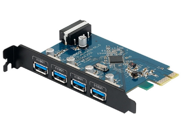 Card PCI to 4 USB 2.0, cạc chuyển đổi từ cổng PCI sang 4 cổng USB