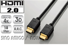 Dây Cáp HDMI dài 12m 2.0 , hình ảnh siêu nét, hỗ trợ 3D, 4k chính hãng SinoAmigo SN-31008