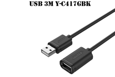 dây Cáp nối dài cổng USB 2.0 dài 3m Y-C417GBK  chính hãng unitek