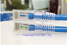 Dây nhẩy mạng cat5e chính hãng comscop dài từ 1,5m, 3m, 5m, 10m