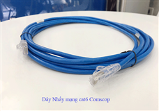Dây nhảy mạng cat6 comscop dài từ 1,5m  chính hãng mã mã PN :NPC06UVDB-XX005F.