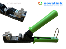 Kìm bấm nhân mạng cao cấp Novalink tự bấm và cắt 8 sợi cùng một lúc CC-15-00062