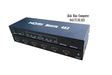 Matrix HDMI 4 vào 4 ra- Switch HDMI 4 in 4 out chính hãng