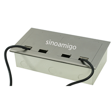 Ổ cắm điện âm sàn nắp lật cao cấp sinoamigo SOP-1462 chính hãng