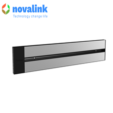 Thanh ray lắp ổ điện âm bàn, âm tường chính hãng Novalink mã Z02-05W cao cấp mầu trắng